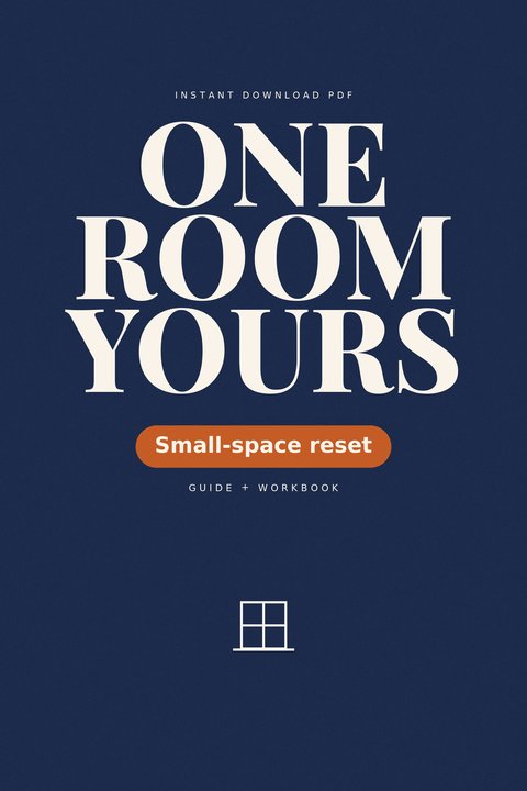 One Room, Finally Yours