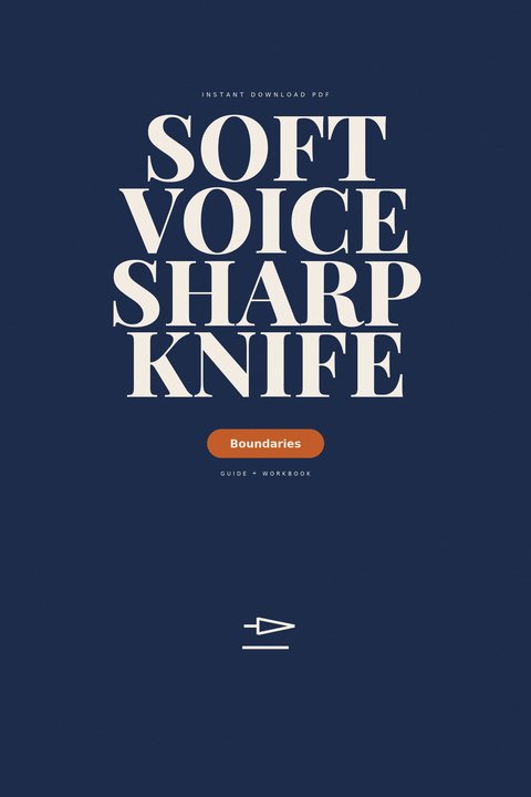 Soft Voice, Sharp Knife